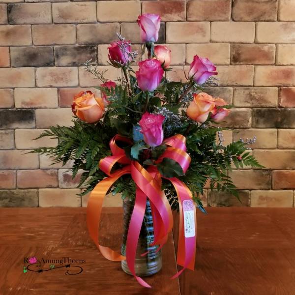 Tickled Peach Roses