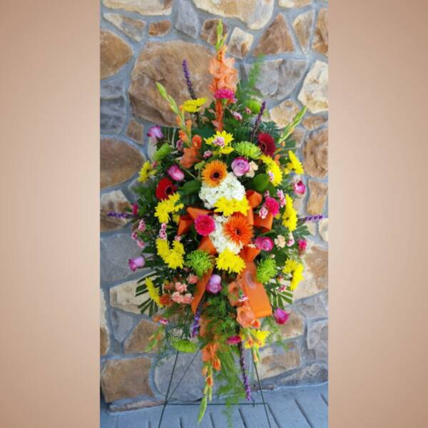 Cheerful Remembrance Standing Easel