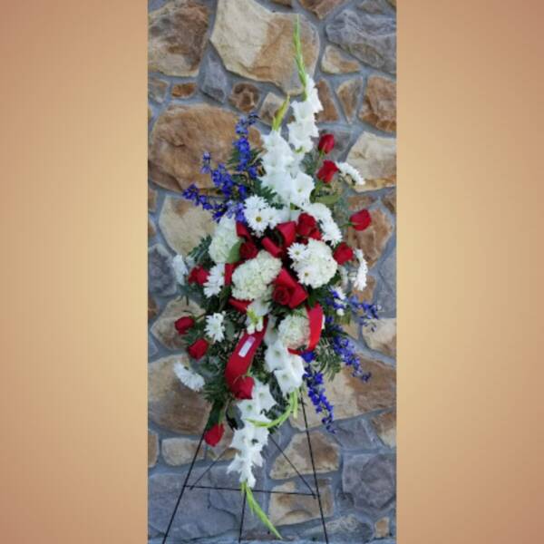 Patriotic Tribute Standing Easel