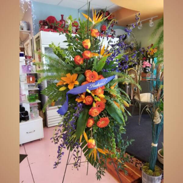 Tropical Tribute Standing Easel