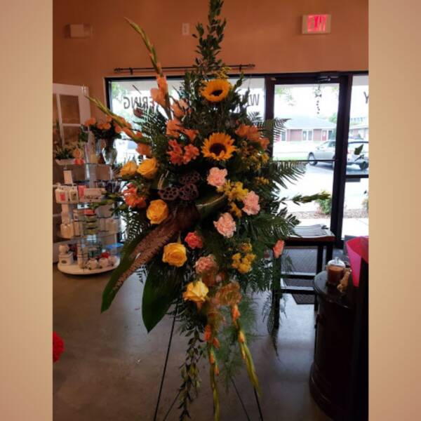 Rustic Beauty Standing Easel