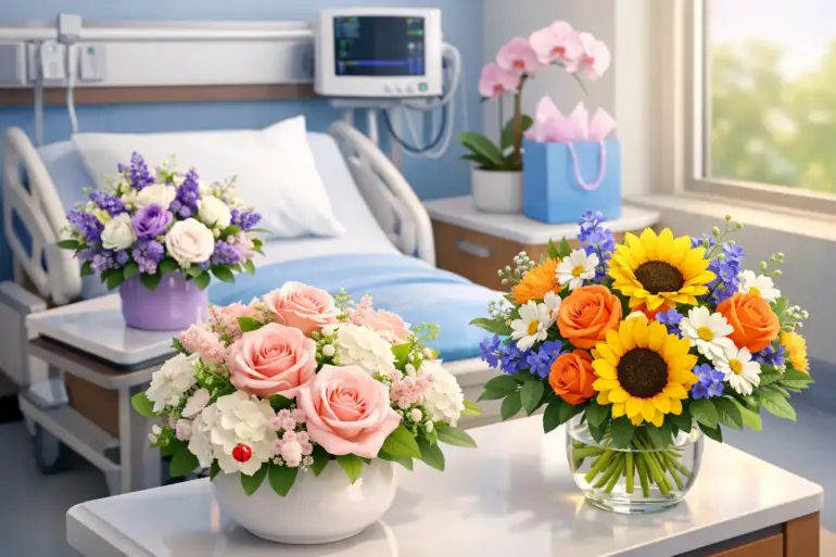 Best Flowers for Hospital Delivery, Chosen with Care