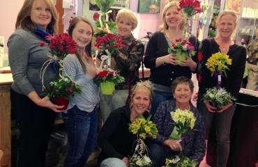 Wine & Floral Design Classes