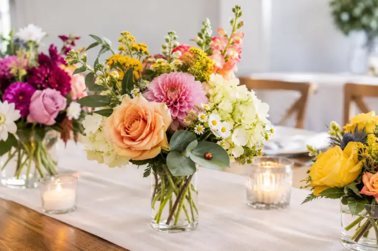 Guide to Reception Table Flowers That Feel Right