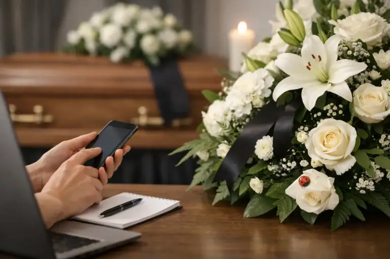 How to Order Sympathy Flowers for a Funeral Service