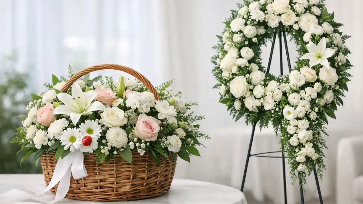 Sympathy Basket or Standing Tribute?